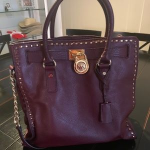 Michael Kors Burgundy Hamilton